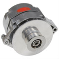 ALT GM 12SI CHROME 100A 6 GRV PULLEY & BAFFLE 1 OR 3 WIRE