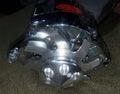 ALT GM 12SI CHROME 100A 6 GRV PULLEY & BAFFLE 1 OR 3 WIRE