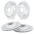 R1 Concepts Brake Rotor- Carbon Coated Fits Acura EL