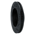 R1 96-98 Mazda MPV Front Left Drilled & Slotted Black Brake Rotor