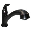KITCHEN FAUCET 8IN PULL OUT HYBRID 1 LEVER CERAMIC DISC RUBBED BRONZE