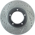 StopTech 95-04 Toyota Tacoma Right Front Slotted & Drilled Rotor