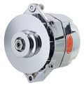 ALT GM 12SI CHROME 100A 1V PULLEY & BAFFLE 1 OR 3 WIRE