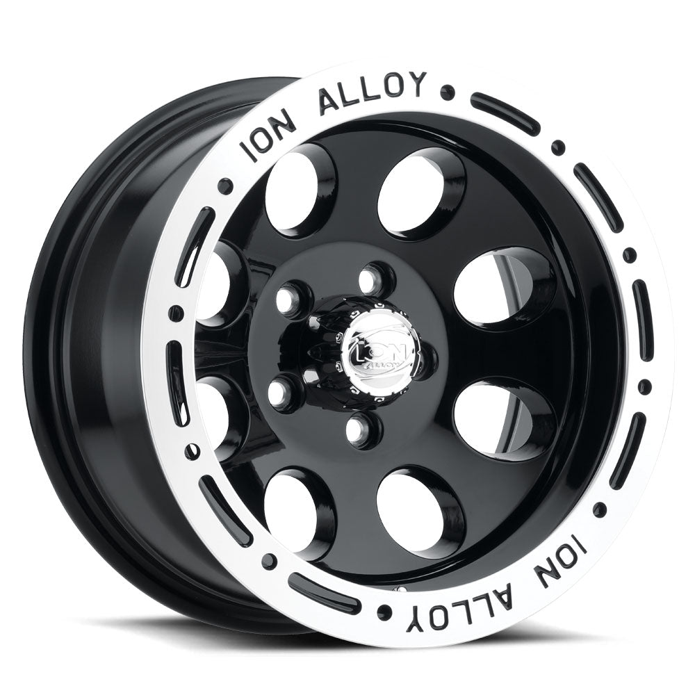 ~(23 lbs. 17X17X9)~ 174 (174) BLACK/MACHINED LIP 15X8 6-139.7 -27MM 108MM