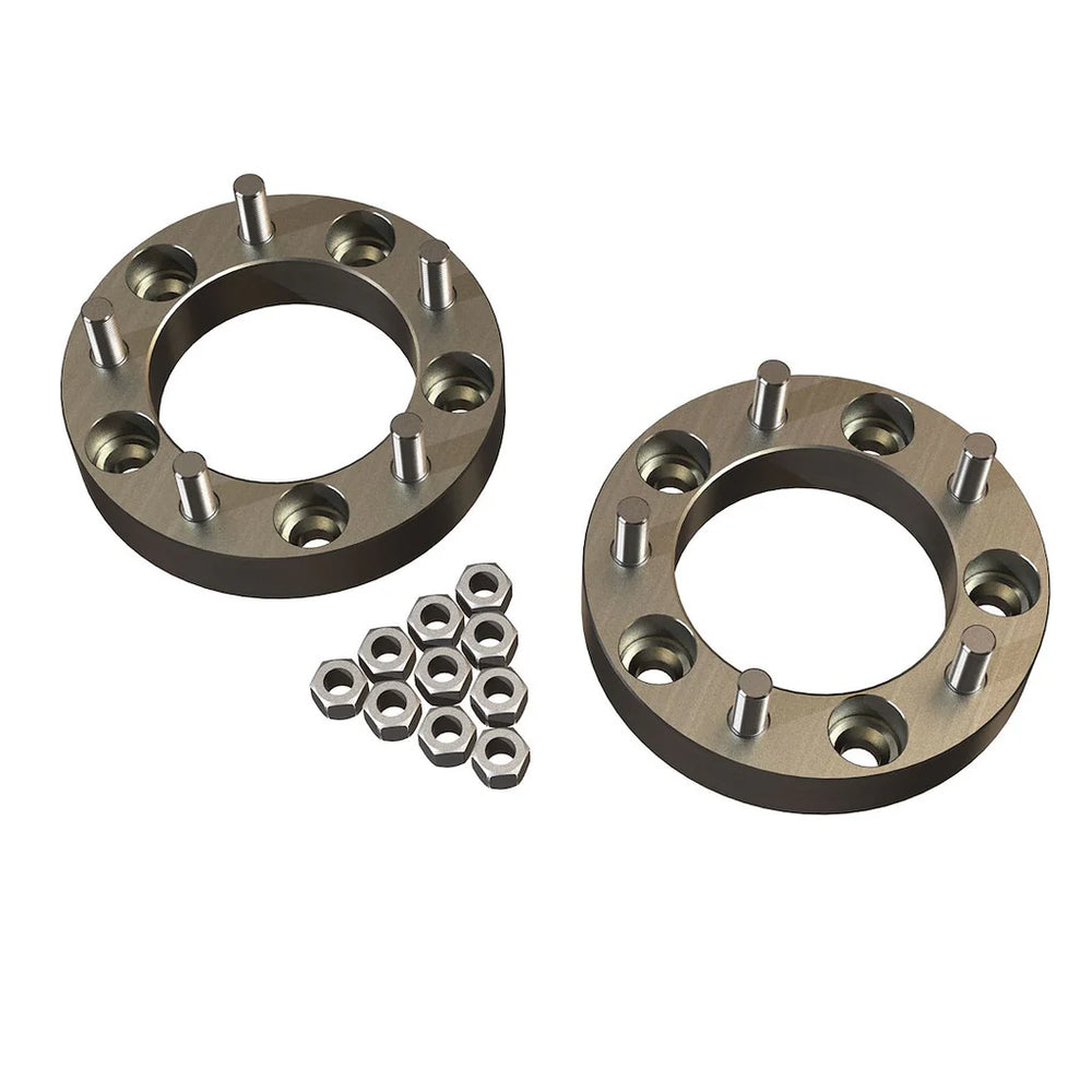 ~(8 lbs. 7X7X4)~ JK/TJ 1.25 Wheel Offset Adapter Kit 5.5 to 5.5 Jeep Wrangler JK/TJ TeraFlex