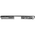 BUMPER; REAR; CHROME; WITHOUT PAD H