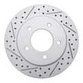 DFC 97-04 Ford F-150 4WD Front Left Drilled & Slotted Geoperformance Rotor