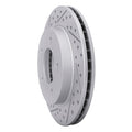 DFC 97-04 Ford F-150 4WD Front Left Drilled & Slotted Geoperformance Rotor