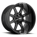 MO970 18X9 5X5.5/150 G-BLK MILL SPK