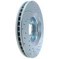 StopTech Select Sport 06-09 Audi A4 Slotted & Drilled Front Right Rotor
