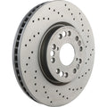 Brembo 03-05 Lexus GS300/GS430/IS300 Front Premium Xtra Cross Drilled UV Coated Rotor
