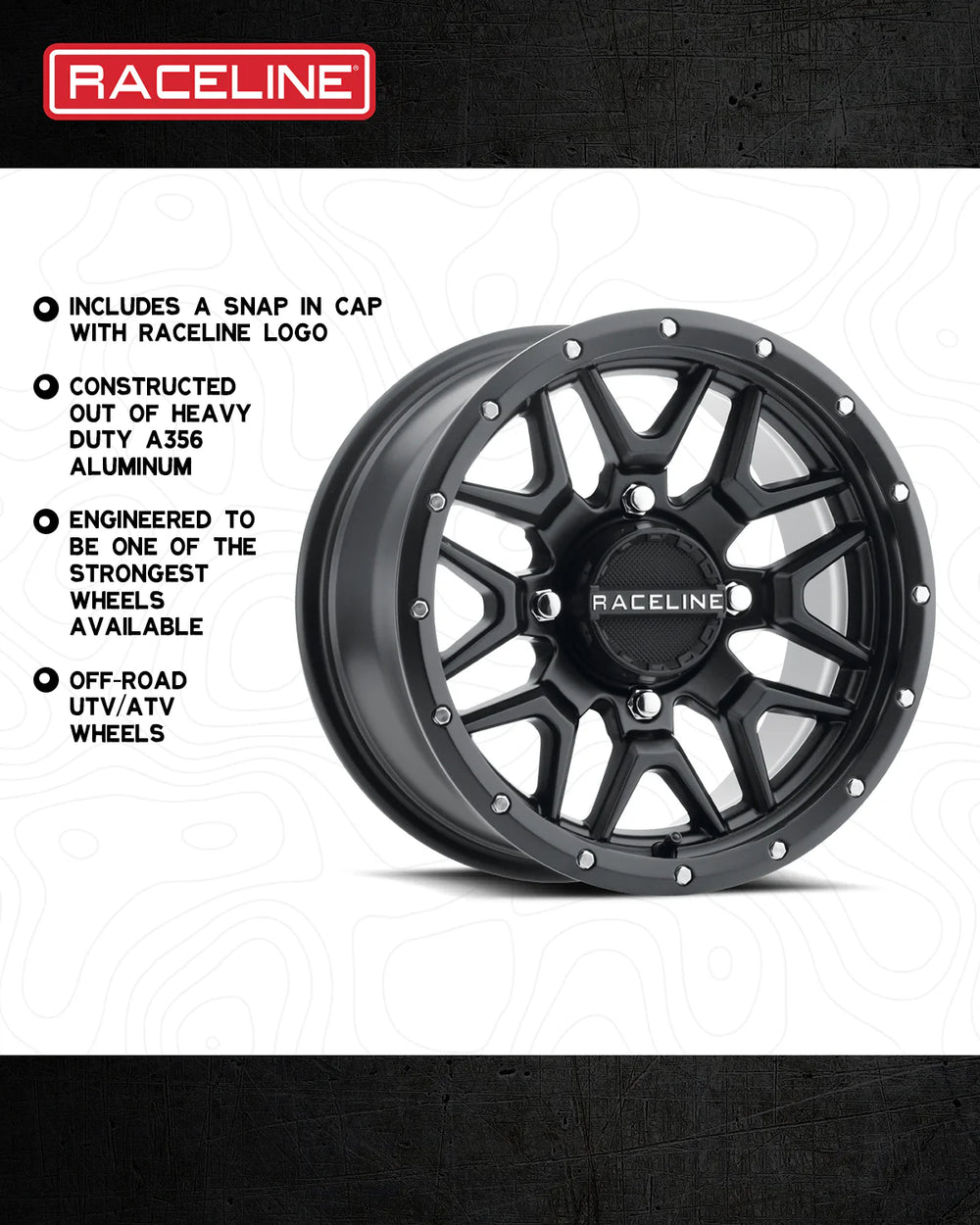 Raceline black auto part
