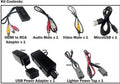 Tazer 15-17 Dodge Challenger/Charger/20-22 Jeep Gladiator/Wrangler HDMI AV Input Kit - Type A