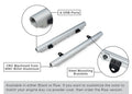 Grams Performance 11-18 Ford Mustang 5.0L Coyote Fuel Rail - Raw