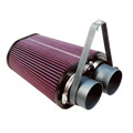 Cold Air Intake For 88-95 Bronco/F-150/F-250/F-350 Red Oiled Filter S&B