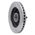 R1 1988-1994 Chevrolet C1500 Front Left Drilled & Slotted Silver Brake Rotor