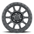 17X9 6-135 +18MM SATIN BLACK WITH S