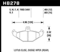 Hawk Performance auto part detail