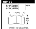 Hawk Performance auto part detail