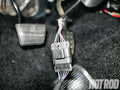 RESTOMOD CLEAR THROTTLE PEDAL PAD VERTICAL GROOVE INSERT