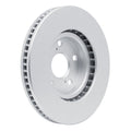 R1 06-15 Lexus GS300 Right Front Drilled Black Brake Rotor