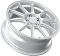 MR140 18X8.5 5X4.5 HYPER SLV 45MM