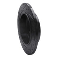 R1 04-08 Chrysler Pacifica Rear Right Drilled & Slotted Black Brake Rotor