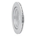 R1 12-19 Mercedes-Benz GLE300D Rear Left Drilled & Slotted Silver Brake Rotor