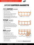 FORD SVO C460 4.570 X .062 ICS TITAN COPPER HD GSKT LEFT SID