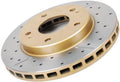 DBA 04-12 Ford Escape 3.0L 4WD Front Street Drilled & Slotted Rotor