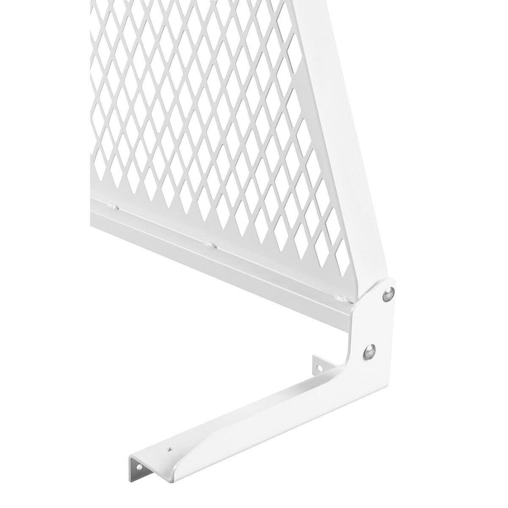 FULLSIZE HEADACHE RACK MOUNTING KIT 61.5IN62.0IN STEEL FRAME BLACK ARMOR TUF POWDERCOAT