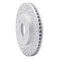 DFC 05-10 Ford Mustang Front Left Drilled & Slotted Geoperformance Rotor