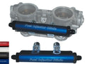 Fuel Injector Clinic Subaru STi ( 04 - 06) OR Legacy GT ( 05- 06) Top Feed Conversion Fuel Rails With -8 Inlet -6 Return Fittings
