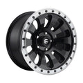 D629 17X9 5X5.0 MT-BLK-MBR -12MM