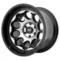 MO990 17X9 8X170 G-BLK MACH -12MM
