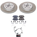 Power Stop 2020 Cadillac CT6 Rear Semi-Coated Rotor Kit