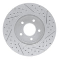 R1 05-12 Ford Escape Front Left Drilled & Slotted Geoperformance Rotor