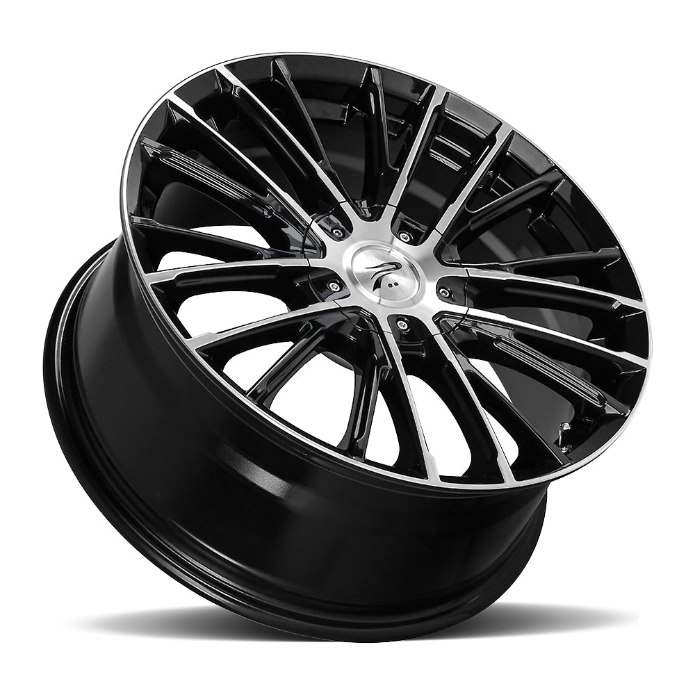 437 18X8 5-4.25 BLACK