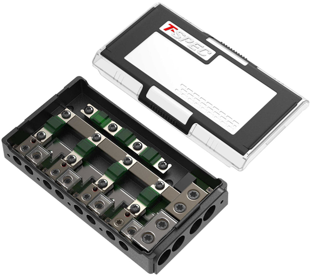 DISTRIBUTION BLOCK DUAL INPUT 4-WAY