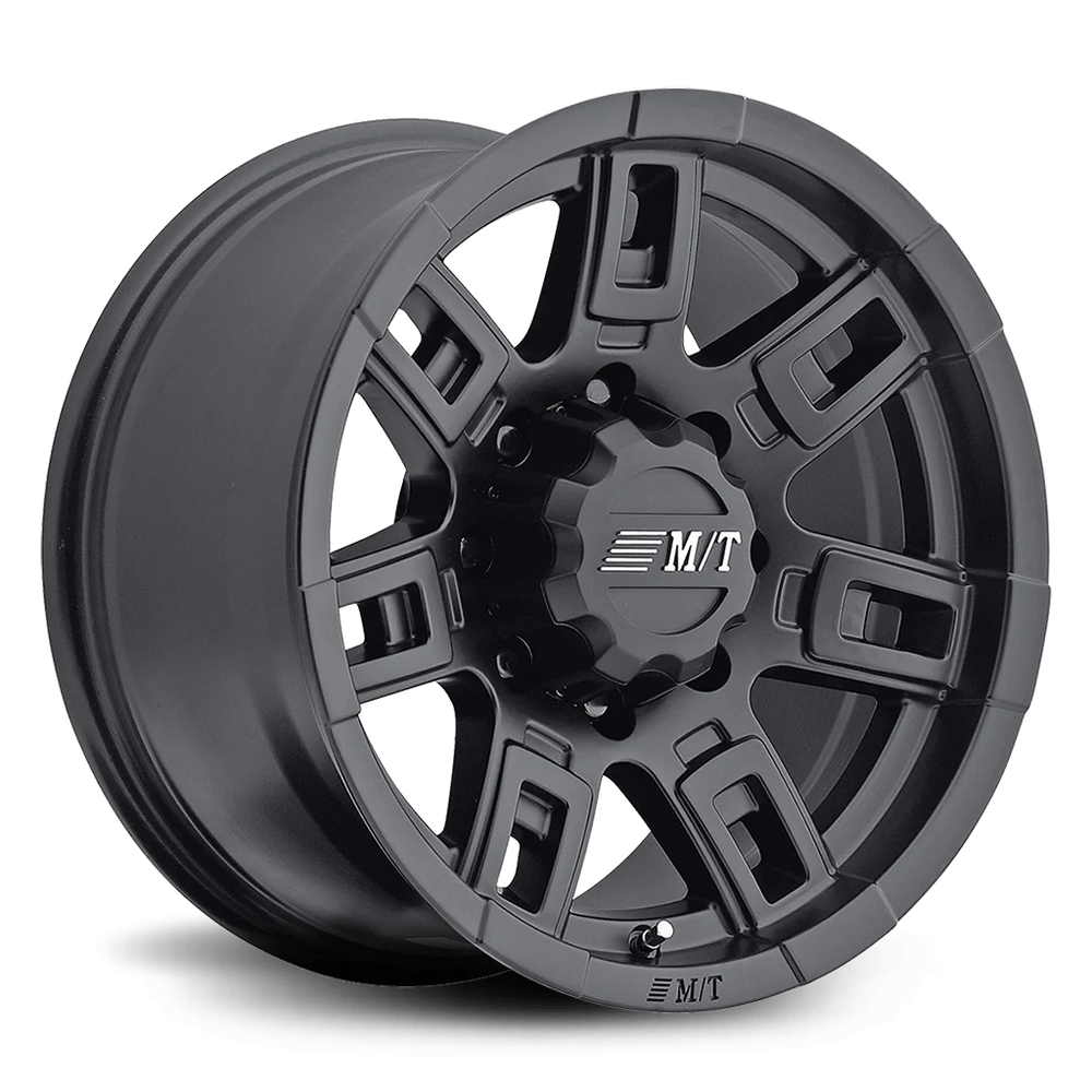 Sidebiter II Wheel 22X12 5.25 x 8X180 Hub Bore 4.894 Satin Black Mickey Thompson