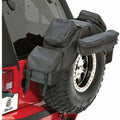 ~(7 lbs. 16X13X8)~ RoughRider Spare Tire Organizer Black Diamond Fits 34 in to 37 in inch diameter spare tire