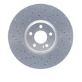 R1 Concepts Hi-Carbon Alloy GEOMET Coated Rotor - Drilled Fits Mercedes-Benz C43