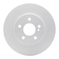 R1 08-17 Mercedes-Benz E550 Rear Left Drilled & Slotted Black Brake Rotor