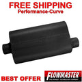 Super 50 Series Chambered Muffler Super 50 3.00 Center In 3.00 Offset Out Mild Sound Flowmaster