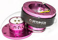 NRG Quick Release Gen 2.0 - Black Body/ Pink & Teal Checkered Ring