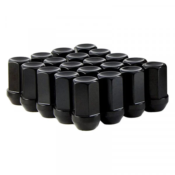 Gorilla ALUMINUM CLOSED END RACING LUG BLACK 1/2in 20-PACK