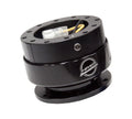 NRG Quick Release Gen 2.0 - Black Body/ Black Checkered Ring