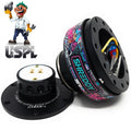 NRG Quick Release Gen 2.0 - Black Body/ Black Checkered Ring