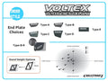 Voltex Impreza STi Rear Wing Delete Cap