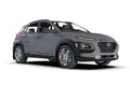 Rally Armor 18-23 Hyundai Kona Black UR Mud Flap w/Grey Logo